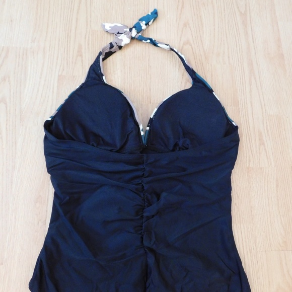 Women's Camo One Piece SwimSuit L-XXL-XXXL New - Picture 4 of 4